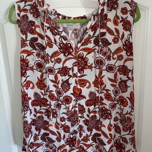 Loft sleeveless shirt